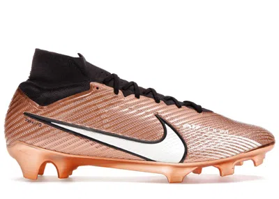 Pre-owned Nike Men's  Zoom Mercurial Superfly 9 Elite Fg Generations Pack Sneakers In Metallic Copper In Brown