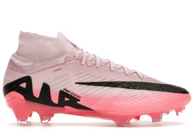 Pre-owned Nike Men's  Zoom Mercurial Superfly 9 Elite Fg Sneakers In Pink Foam/black