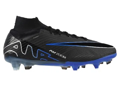 Pre-owned Nike Men's  Zoom Mercurial Superfly 9 Elite Sgpro Ac Shadow Pack Sneakers In Black/hyper Royal/chrome In Multi