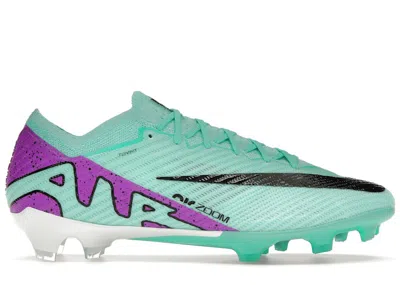 Pre-owned Nike Men's  Zoom Mercurial Vapor 15 Elite Fg Peak Ready Pack Sneakers In Hyper Turquoise/black/white In Multi
