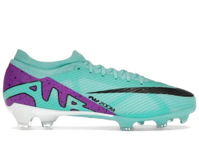 Pre-owned Nike Men's  Zoom Mercurial Vapor 15 Pro Fg Peak Ready Pack Sneakers In Hyper Turquoise/black/white