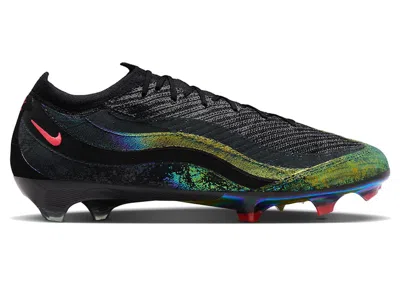 Pre-owned Nike Men's  Zoom Mercurial Vapor 16 Elite Fg Heritage Sneakers In Black/solar Red