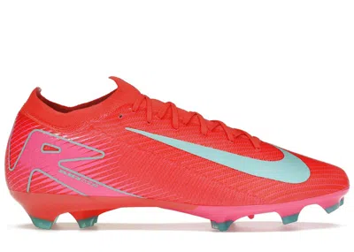 Pre-owned Nike Men's  Zoom Mercurial Vapor 16 Pro Fg Mad Energy Pack Sneakers In Ember Glow/aurora Green In Multi