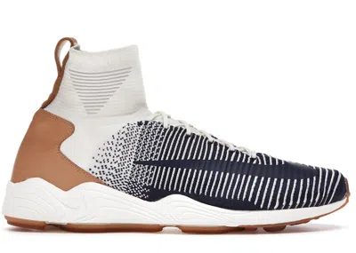 Pre-owned Nike Men's  Zoom Mercurial Xi Fk Sneakers In Sail/college Navy Blue/pale Grey In Multi