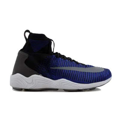 Pre-owned Nike Men's  Zoom Mercurial Xi Flyknit Sneakers In Black/dark Grey