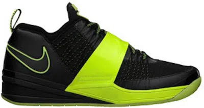 Pre-owned Nike Men's  Zoom Revis Revis Island Sneakers In Black/volt