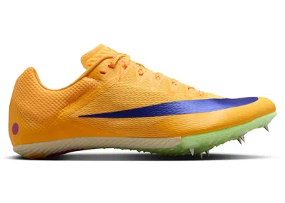 Pre-owned Nike Men's  Zoom Rival Sprint Indigo Burst Sneakers In Citron Pulse/hyper Violet/volt Glow