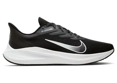 Pre-owned Nike Men's  Zoom Winflo 7 Sneakers In Black/white/anthracite In Multi