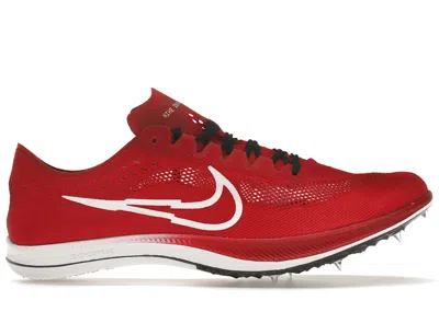 Pre-owned Nike Men's  Zoomx Dragonfly Bowerman Track Club Sneakers In Red/white