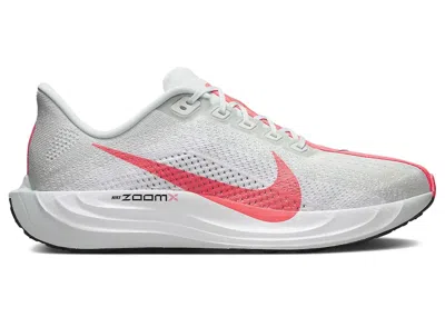 Pre-owned Nike Men's  Zoomx Pegasus Plus Sneakers In Barely Grey/hot Punch/white