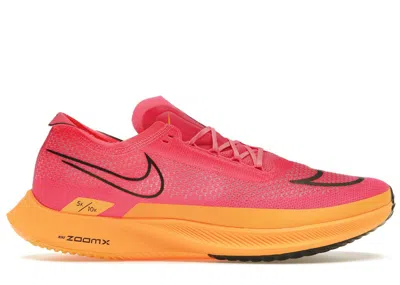 Pre-owned Nike Men's  Zoomx Streakfly Sneakers In Hyper Pink/laser Orange/black