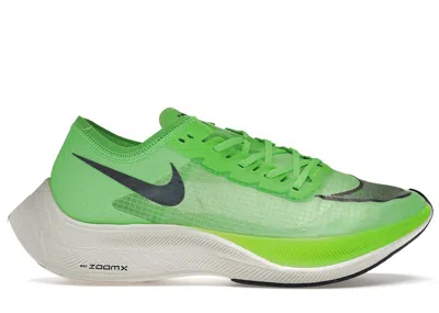 Pre-owned Nike Men's  Zoomx Vaporfly Next% Volt Sneakers In Electric Green/black/guava Ice