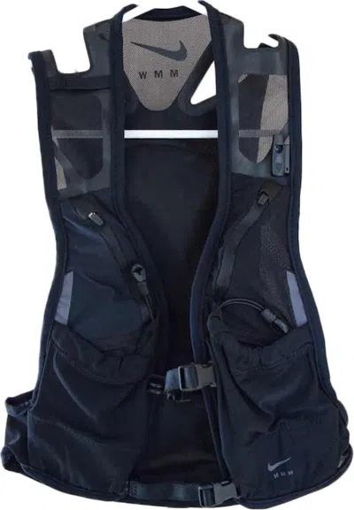 Pre-owned Nike Men's Lab X Mmw Kiger Vest In Black
