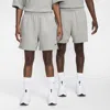Nike Men's Nocta Cardinal Fleece Shorts In Grey