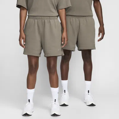 Nike Men's Nocta Cardinal Fleece Shorts In Grey