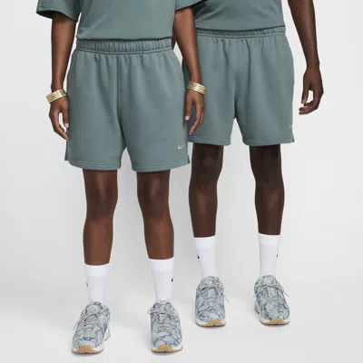 Nike Men's Nocta Cardinal Fleece Shorts In Grey