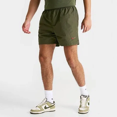 Nike Nocta Elasticated Shorts In Green