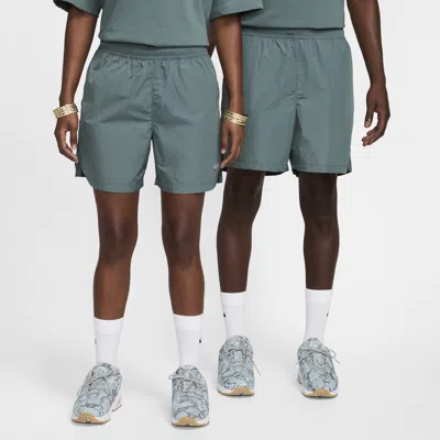 Nike Men's Nocta Cardinal Nylon Shorts In Grey