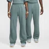 Nike Men's Nocta Nocta Fleece Cs Open-hem Sweatpants In Grey