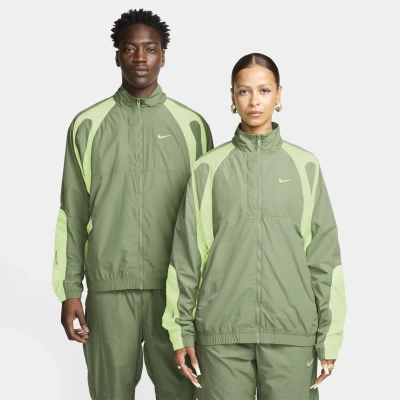 Nike Men's Nocta Nylon Track Jacket In Green