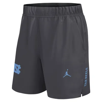 Nike Men's North Carolina Primetime Victory Primary Logo Menâs Jordan Brand Dri-fit College Shorts In Gray