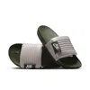 Nike Men's Offcourt Adjust Slides In Green