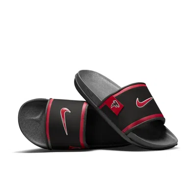 Nike Men's Offcourt (atlanta Falcons) Offcourt Slides In Black