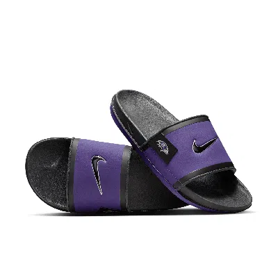 Nike Men's Offcourt (baltimore Ravens) Offcourt Slides In Purple