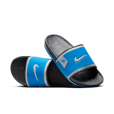 Nike Men's Offcourt (detroit Lions) Offcourt Slides In Blue