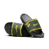 Nike Men's Offcourt (green Bay Packers) Offcourt Slides In Green