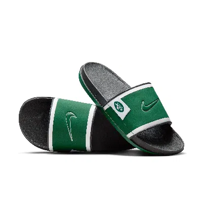 Nike Men's Offcourt (new York Jets) Offcourt Slides In Green