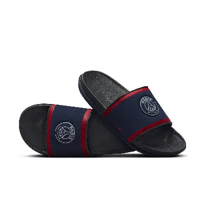 Nike Men's Offcourt (paris Saint-germain) Soccer Slides In Blue