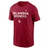Nike Men's Oklahoma Courtside Basketball Jordan Brand Dri-fit College T-shirt In Animal Print
