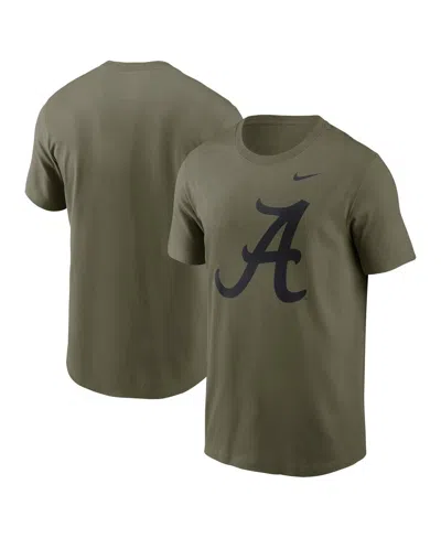Nike Men's Olive Alabama Crimson Tide 2024 Military Appreciation Tonal Logo Performance T-shirt