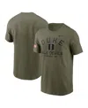Nike Olive Duke Blue Devils 2024 Military Appreciation Performance T-shirt In Olive