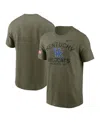 Nike Olive Kentucky Wildcats 2024 Military Appreciation Performance T-shirt In Olive