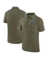 Nike Men's Olive Kentucky Wildcats 2024 Military Appreciation Tour Performance Polo In Green