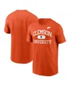 Nike Clemson Legacy Alma Mater  Men's College T-shirt In Orange
