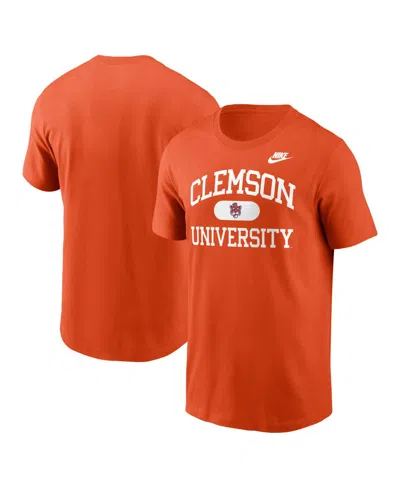 NIKE MEN'S ORANGE CLEMSON TIGERS LEGACY ALMA MATER T-SHIRT
