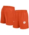 Nike Men's Orange Clemson Tigers Primetime Victory Performance Shorts In Orange