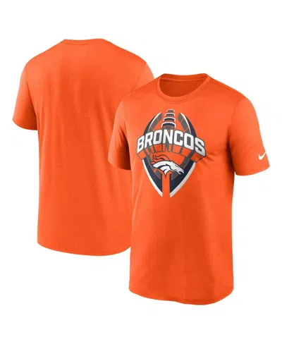 Nike Orange Denver Broncos Legend Icon Performance T-shirt