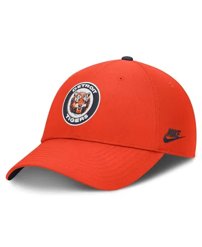 Nike Men's Orange Detroit Tigers Cooperstown Club Dri-fit Adjustable Hat