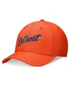 Nike Men's Orange Detroit Tigers Evergreen Performance Flex Hat In Teamorange
