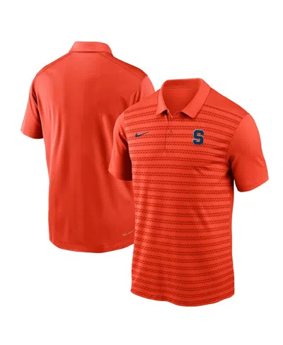 Nike Men's Orange Syracuse 2024 Sideline Victory Coaches Performance Polo Shirt