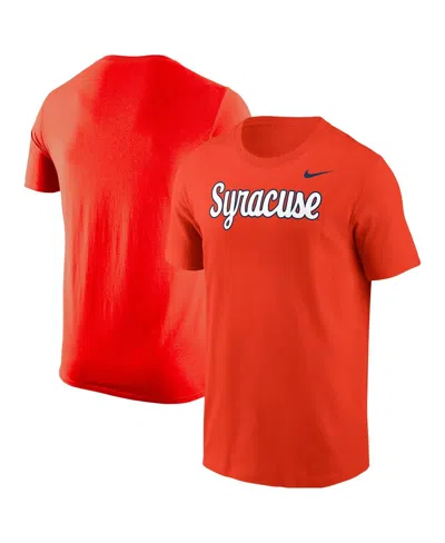 Nike Men's Orange Syracuse Orange Script T-shirt