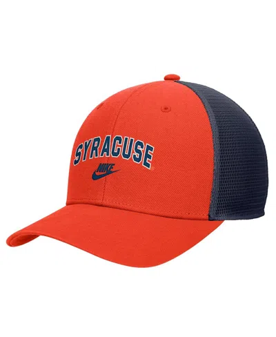 Nike Men's Orange Syracuse Orange Vintage Arch Rise Performance Trucker Adjustable Hat