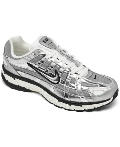 Nike P-6000 Sneakers In Silver