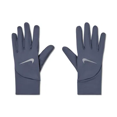 Nike Men's Pacer Therma-fit Lightweight Running Gloves In Blue
