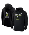 Nike Men's Paige Bueckers Black Dallas Wings 2025 Wnba Draft Rebel Edition Name Number Pullover Hoodie In Black