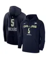 Nike Men's Paige Bueckers Navy Dallas Wings 2025 Wnba Draft Explorer Edition Name Number Pullover Hoodie In Blue